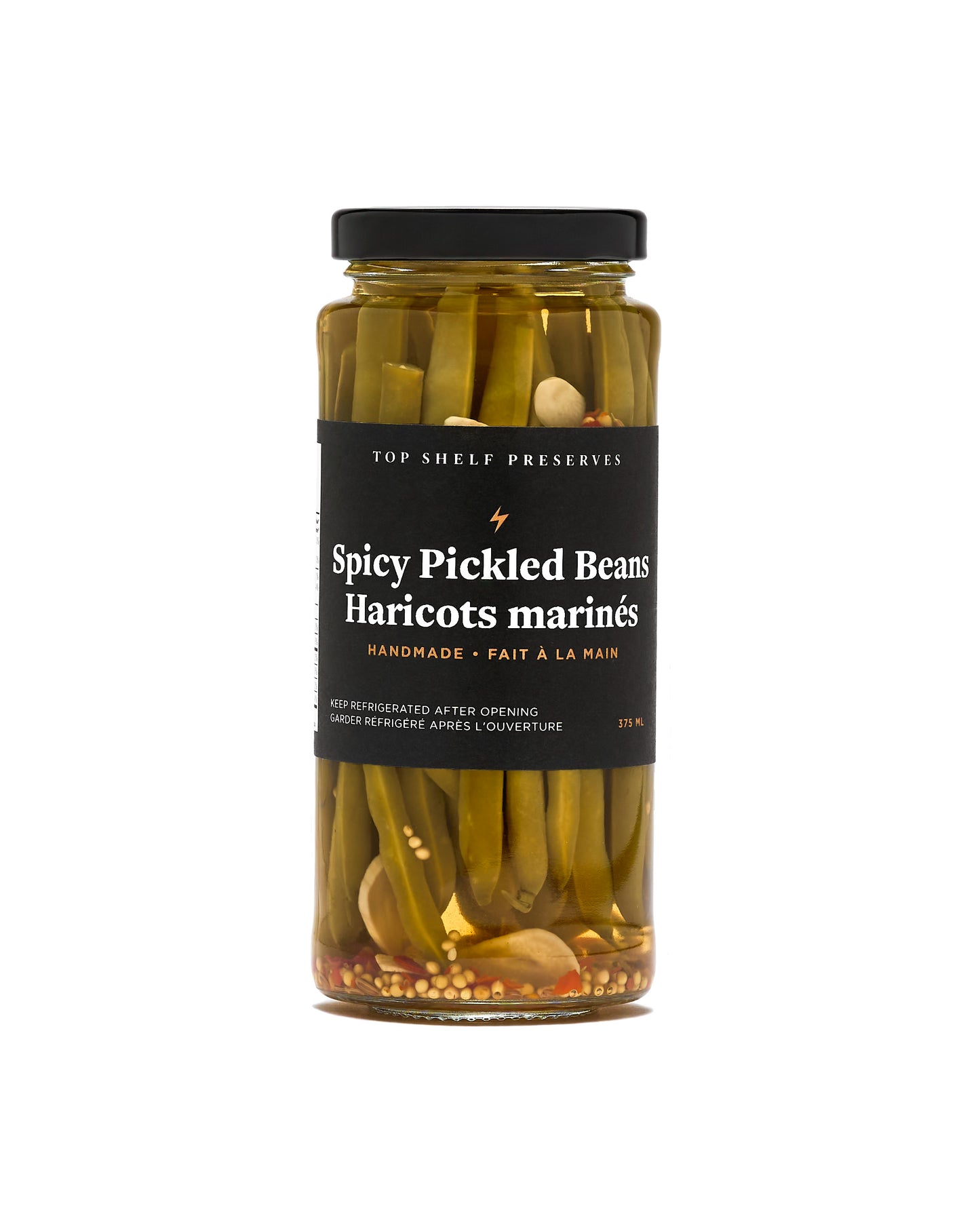 Spicy Pickled Beans