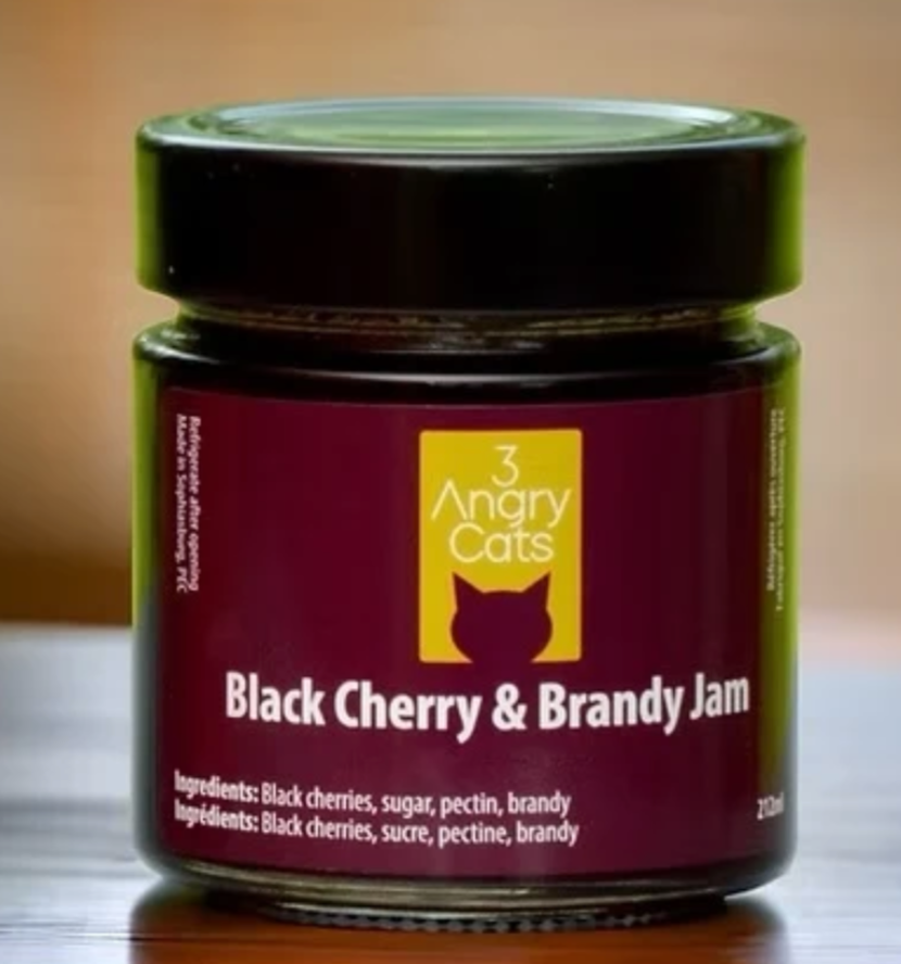 Black Cherry & Brandy Jam