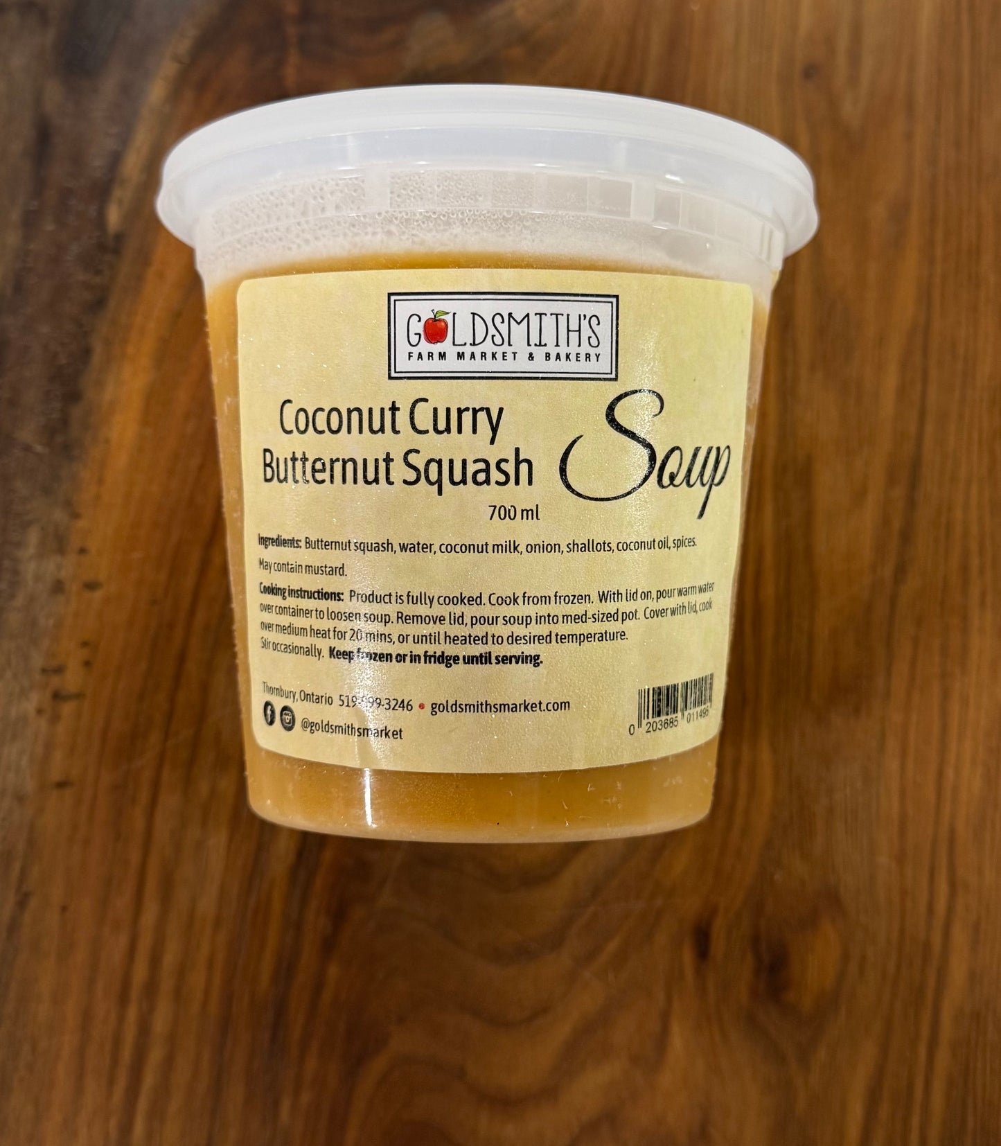 Coconut Curry Butternut Squash Soup