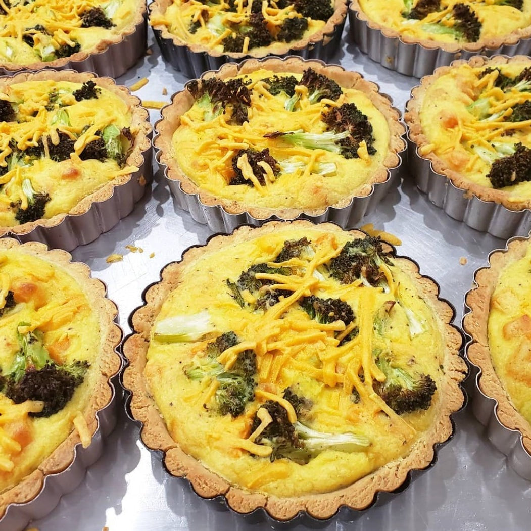 Gluten Free Quiches Vegan (contain soy) 4.5" Frozen
