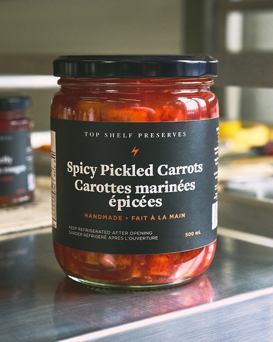 Spicy Pickled Carrots