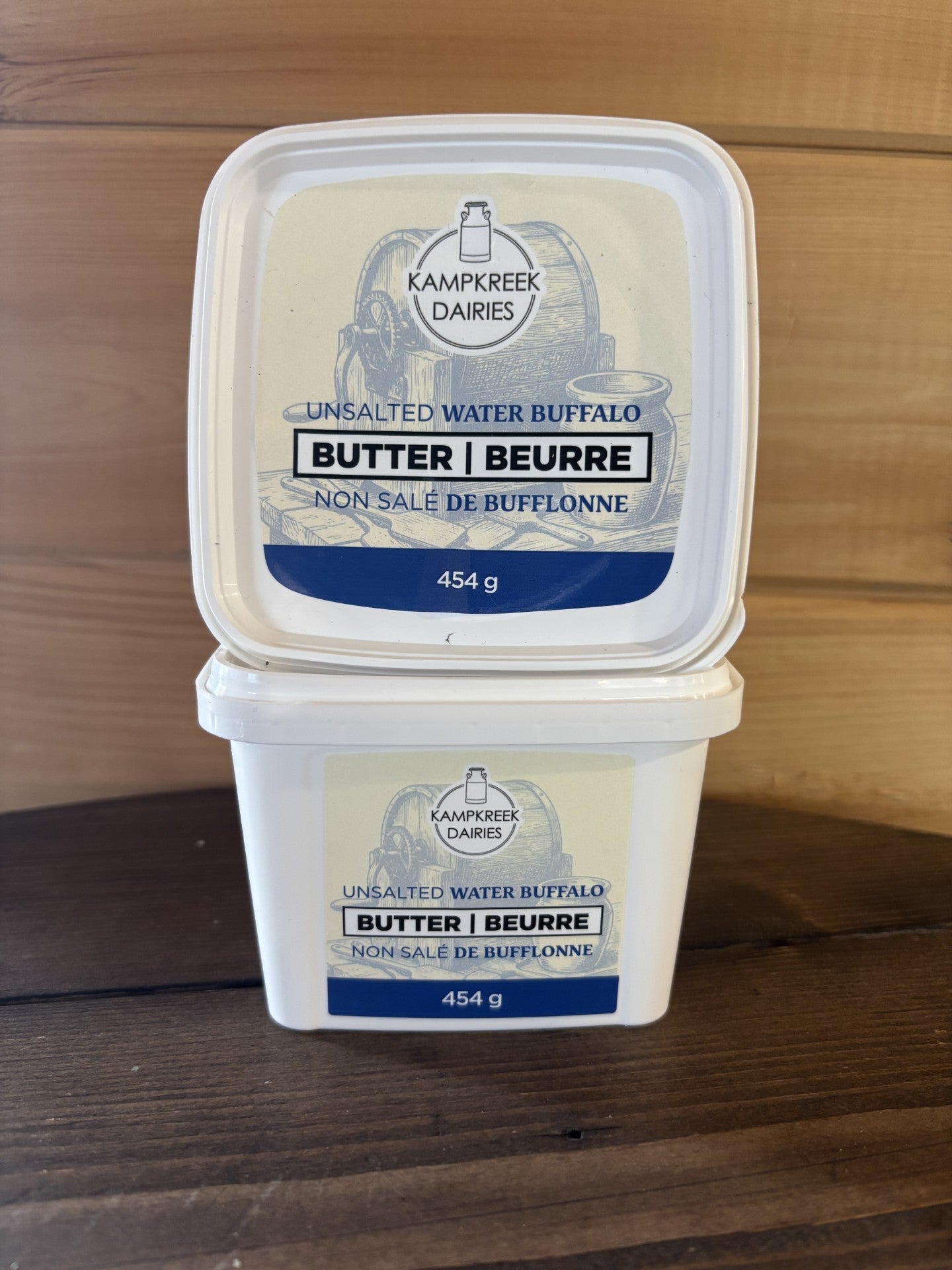 Water Buffalo Butter, Unsalted (1lbs)