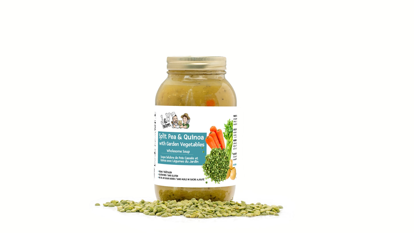 SALE! Split Pea & Quinoa with Garden Vegetables Soup