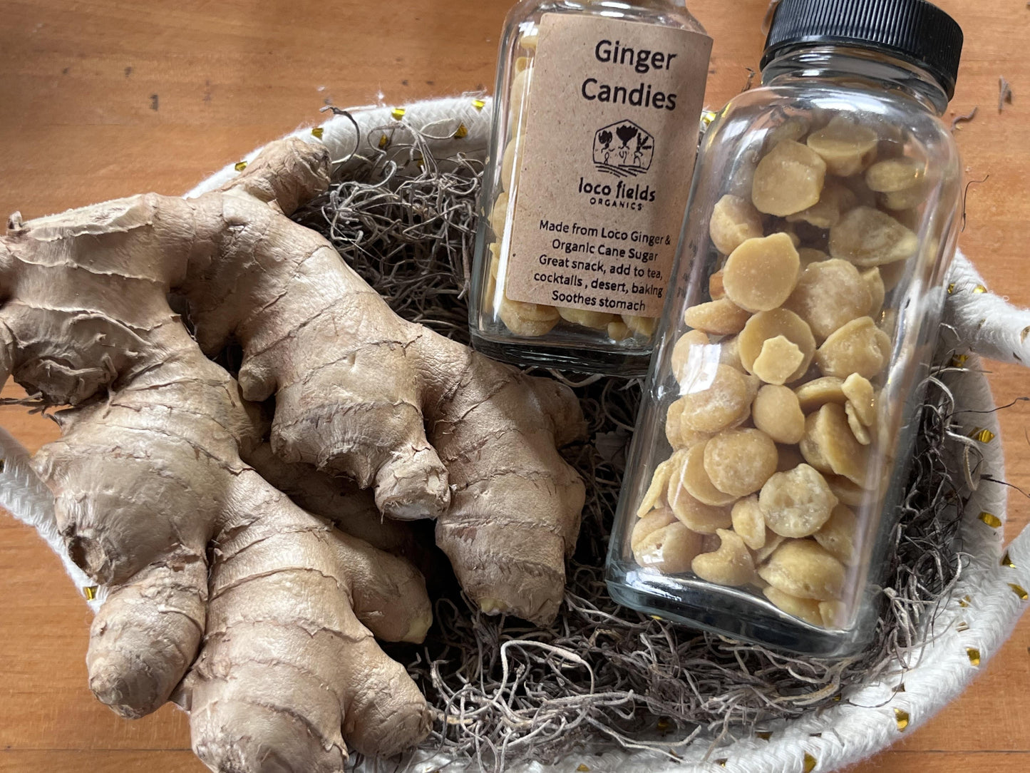 Spicy Ginger Candies
