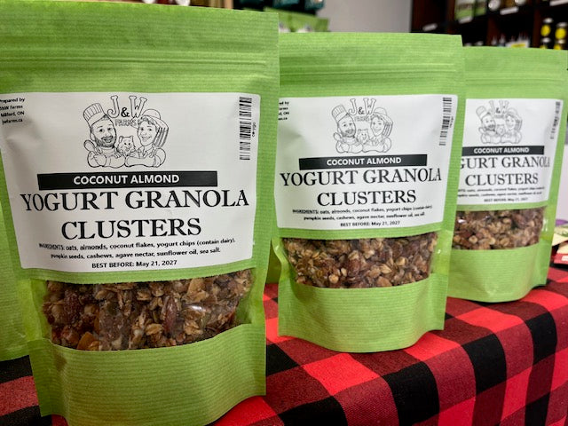 Coconut & Almond Yoghurt Granola Clusters