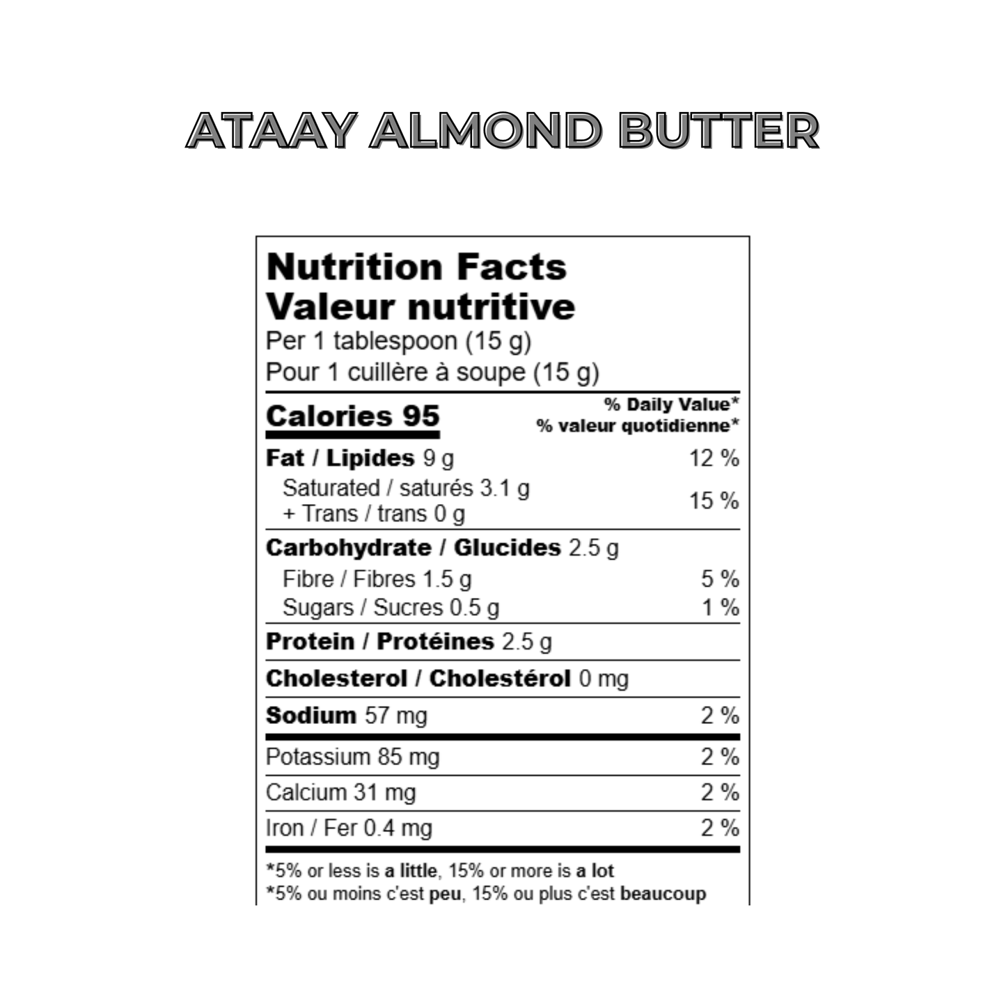 Almond Butter With Coconut Oil & Flaky Sea Salt