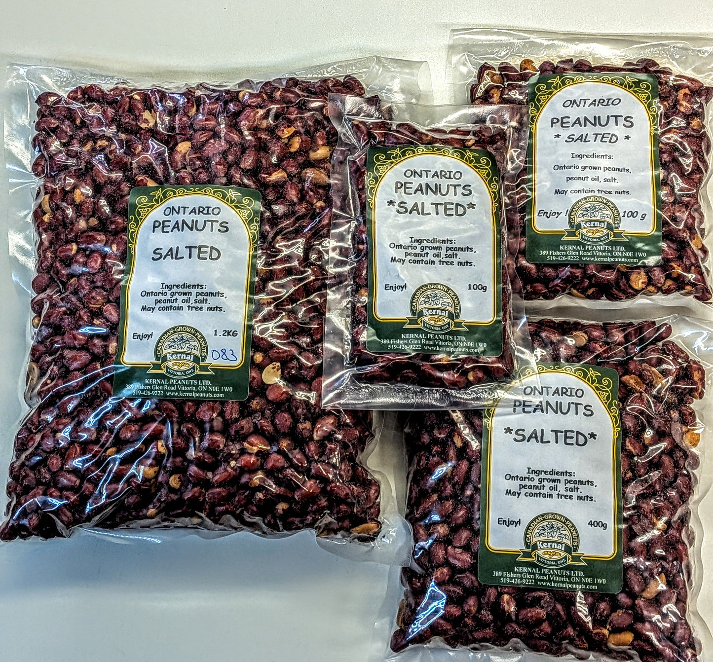 Salted Redskin Peanuts