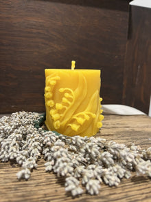 Lily of the Valley Beeswax Candles
