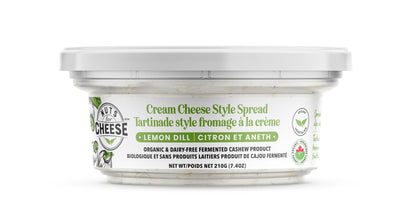 Vegan Lemon Dill Cream Cheese