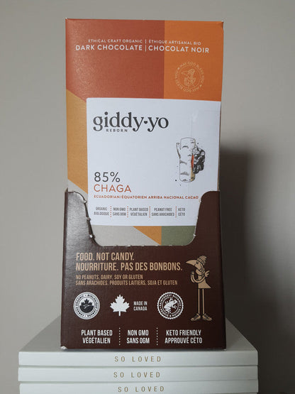 Dark Chocolate Chaga Bar