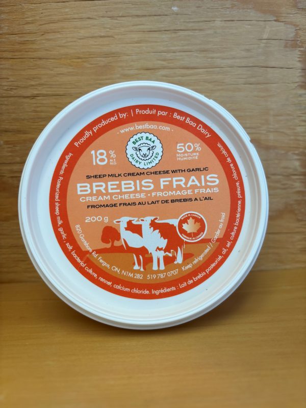 Garlic Brebis Sheep Cheese
