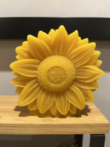 Sunflower Beeswax Candle