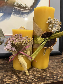 Pillars Beeswax Candle