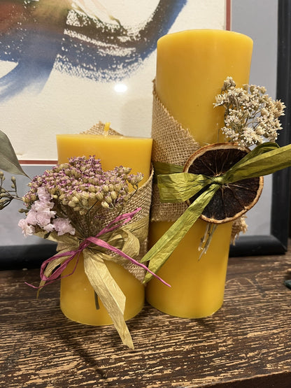 Pillars Beeswax Candle