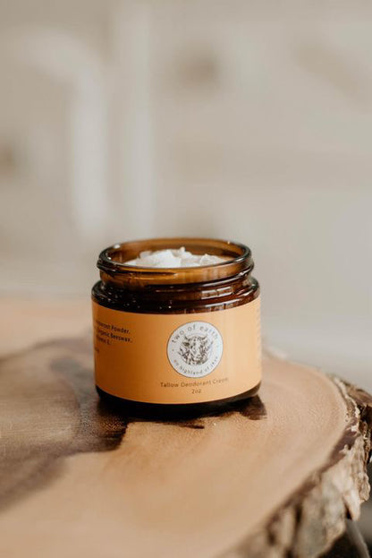 Tallow Deodorant Cream 2oz