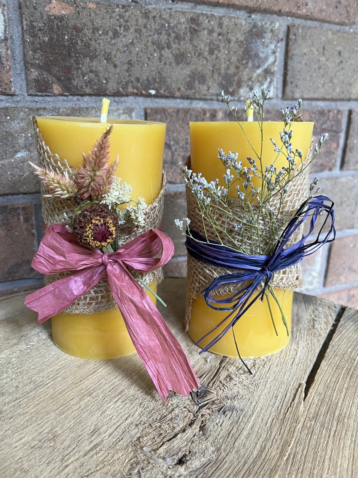 Pillars Beeswax Candle