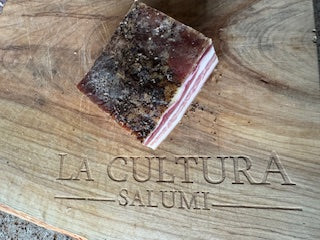 Panchetta,pork, whole muscle , small pieces 200g