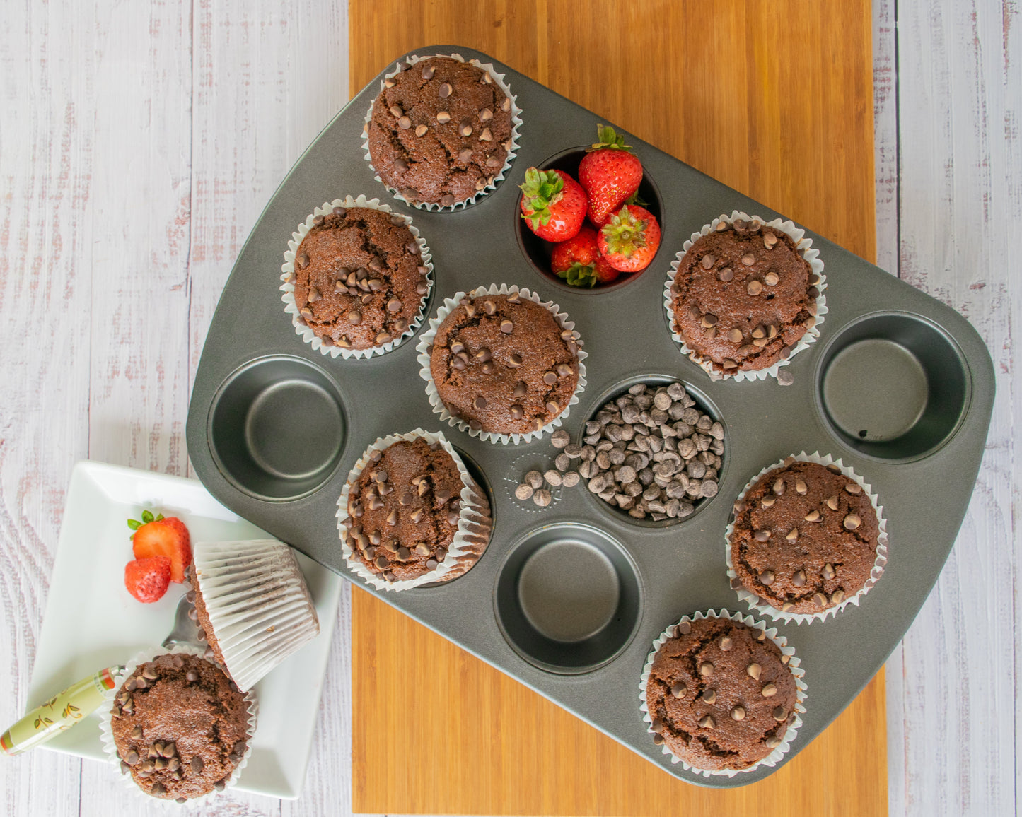 Paleo Chocolate Chip Muffins