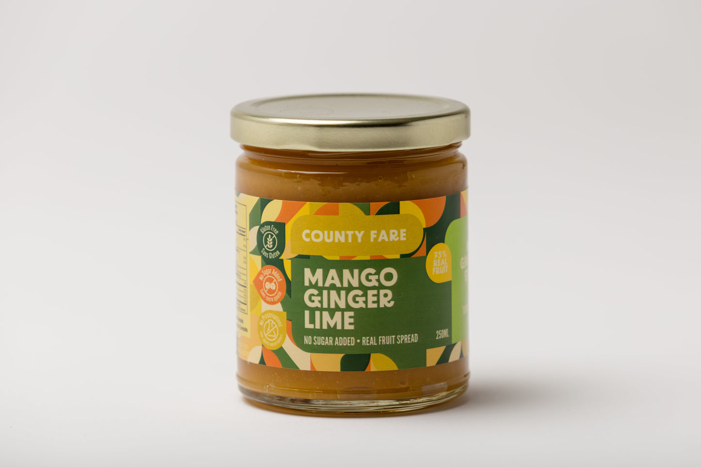 Mango, Ginger and Lime Fruit Spread