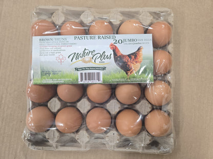 Jumbo Pasture Raised Eggs - Flat