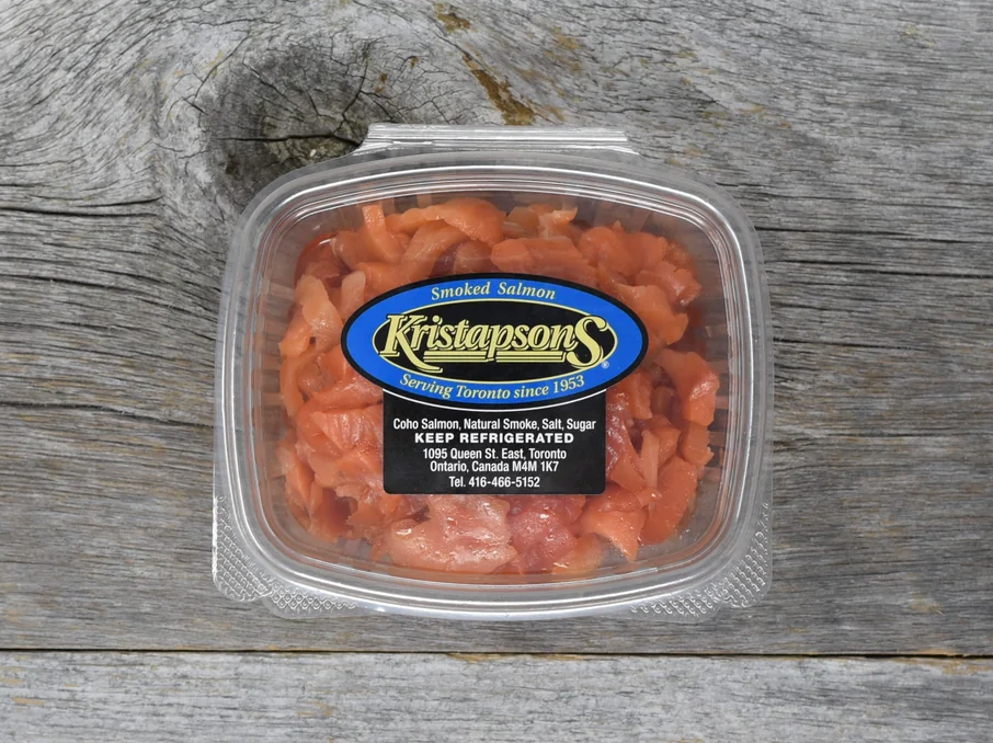 Smoked Pacific Coho Salmon Bits & Pieces