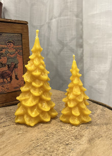 Rustic Tree Beeswax Candles