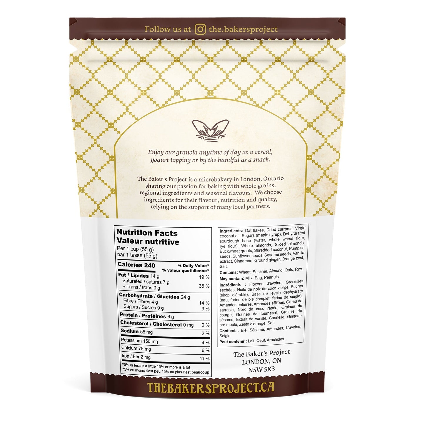 Almond Maple Granola