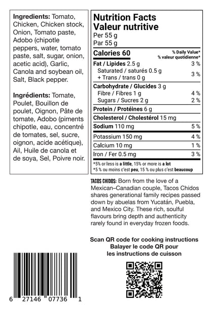 Chicken Tinga Tacos