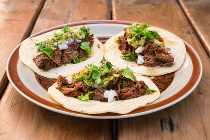 Beef Barbacoa Tacos