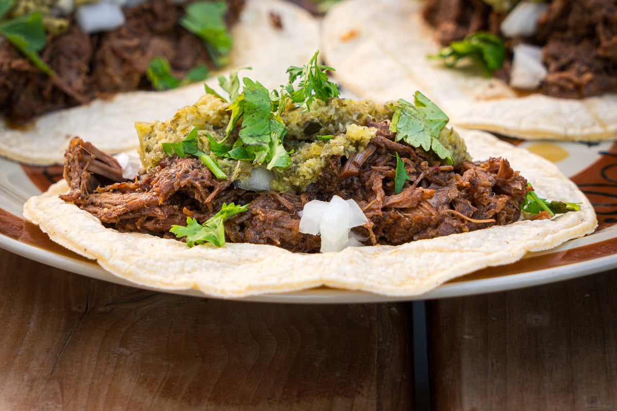 Beef Barbacoa Tacos