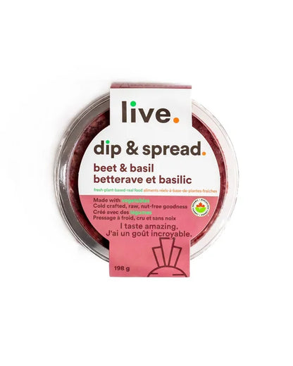 Beet and Basil Dip