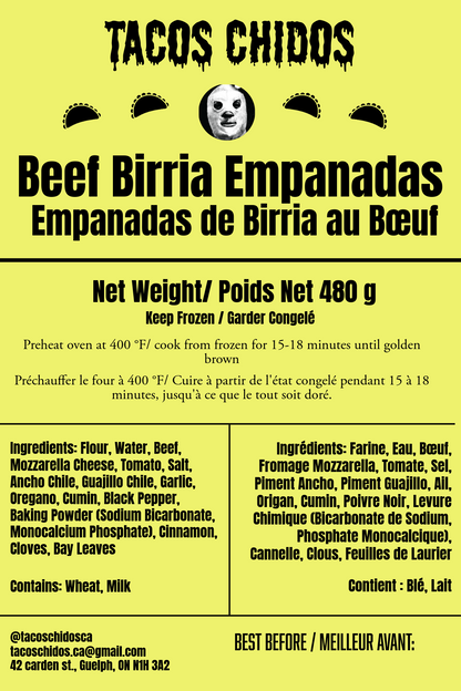 Birria-Style Beef Empanadas