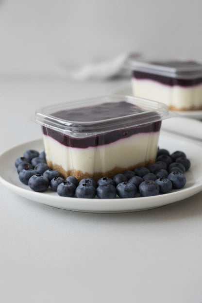 Blueberry Cheesecake (Vegetarian and 100% Eggless) 6 oz.