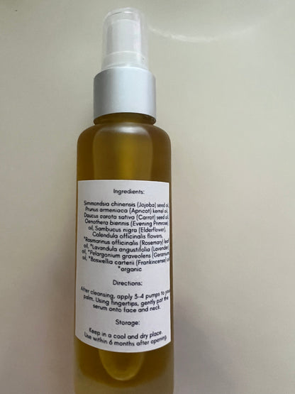 Replenish Face Serum Oil with Elderflower and Calendula