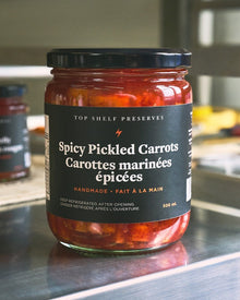 Spicy Pickled Carrots