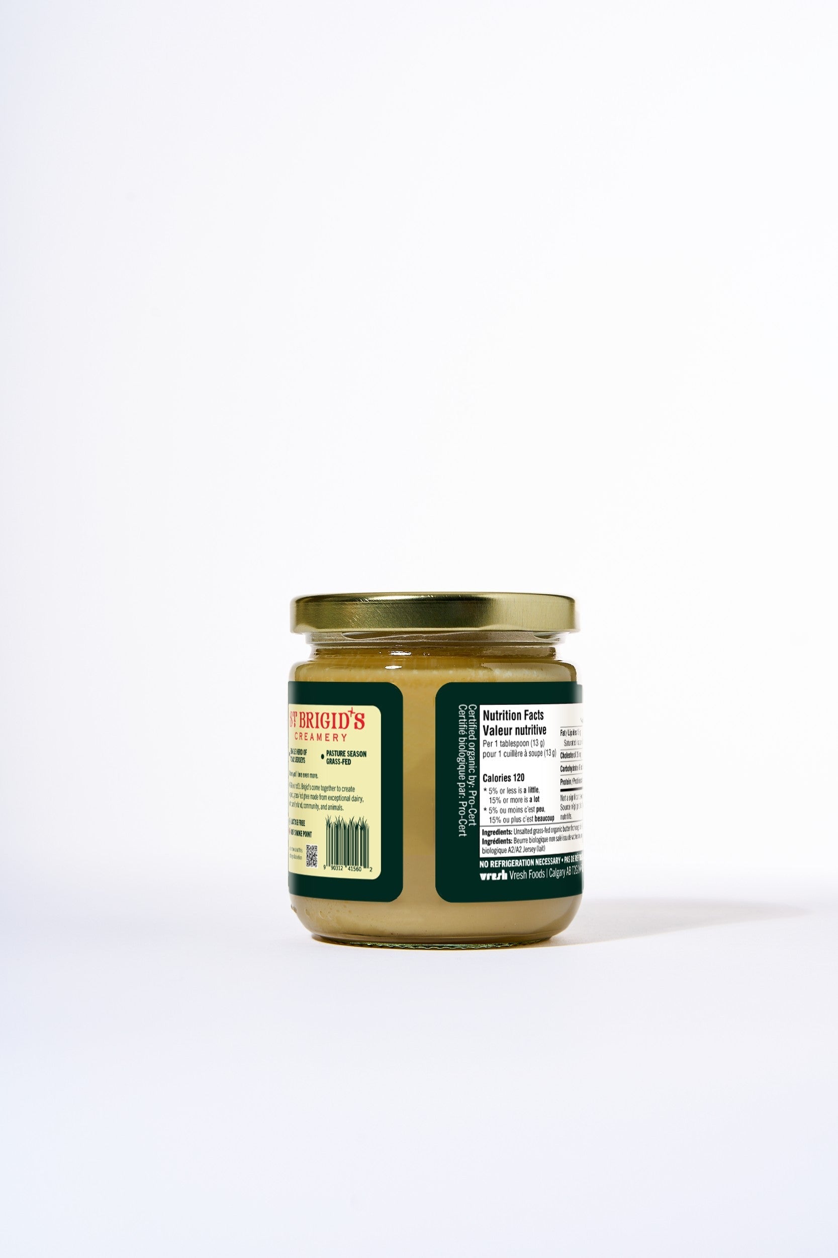 SBCxOG Ghee Organic Grassfed A2 Ghee Jar Back