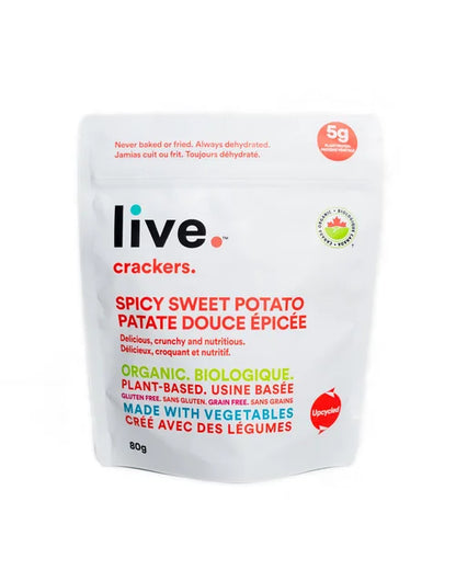 Spicy Sweet Potato Crackers