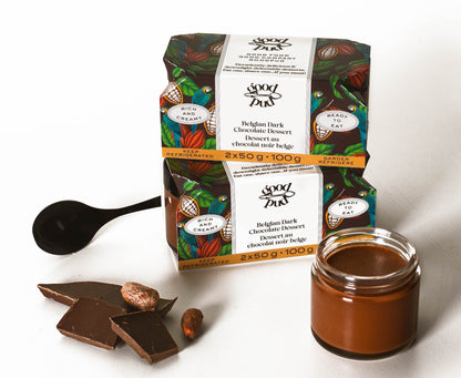 Belgian Dark Chocolate Dessert Pots