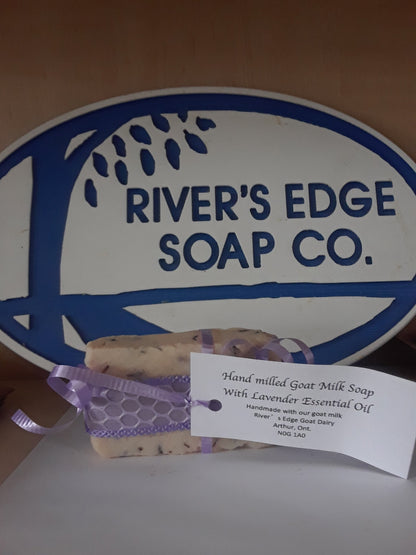 River's Edge Goat Milk Soap - Lavender