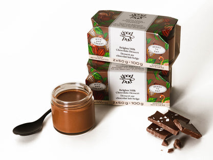 Belgian Milk Chocolate Dessert Pots