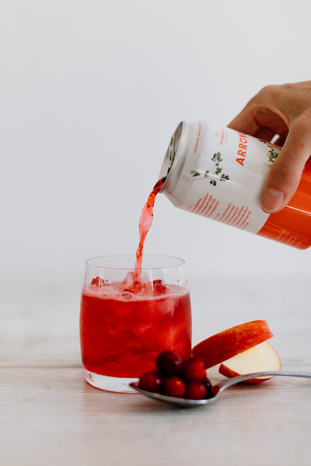 Sparkling Hibiscus Cranberry Apple