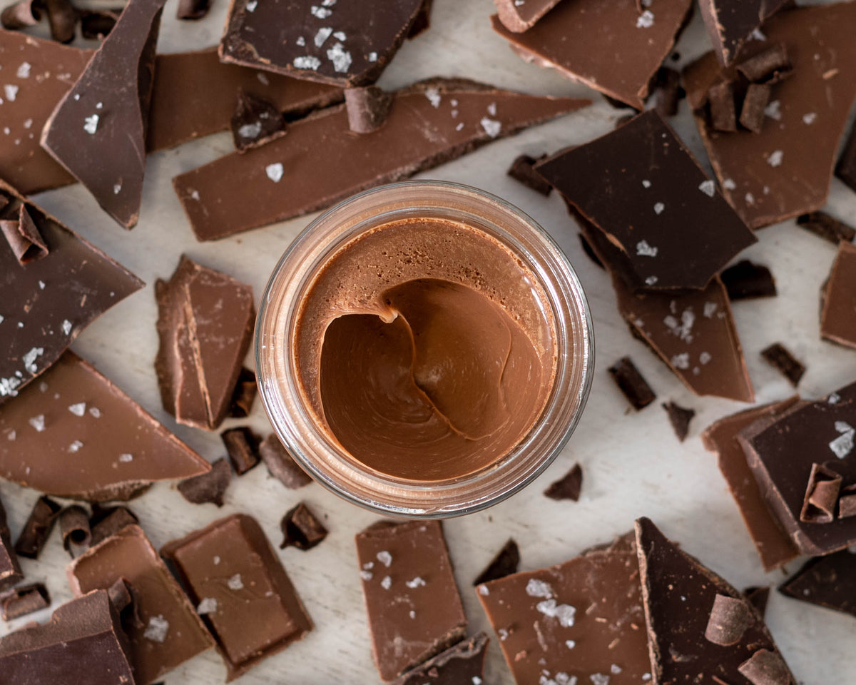 Chilled Milk Belgian Chocolate Desert
