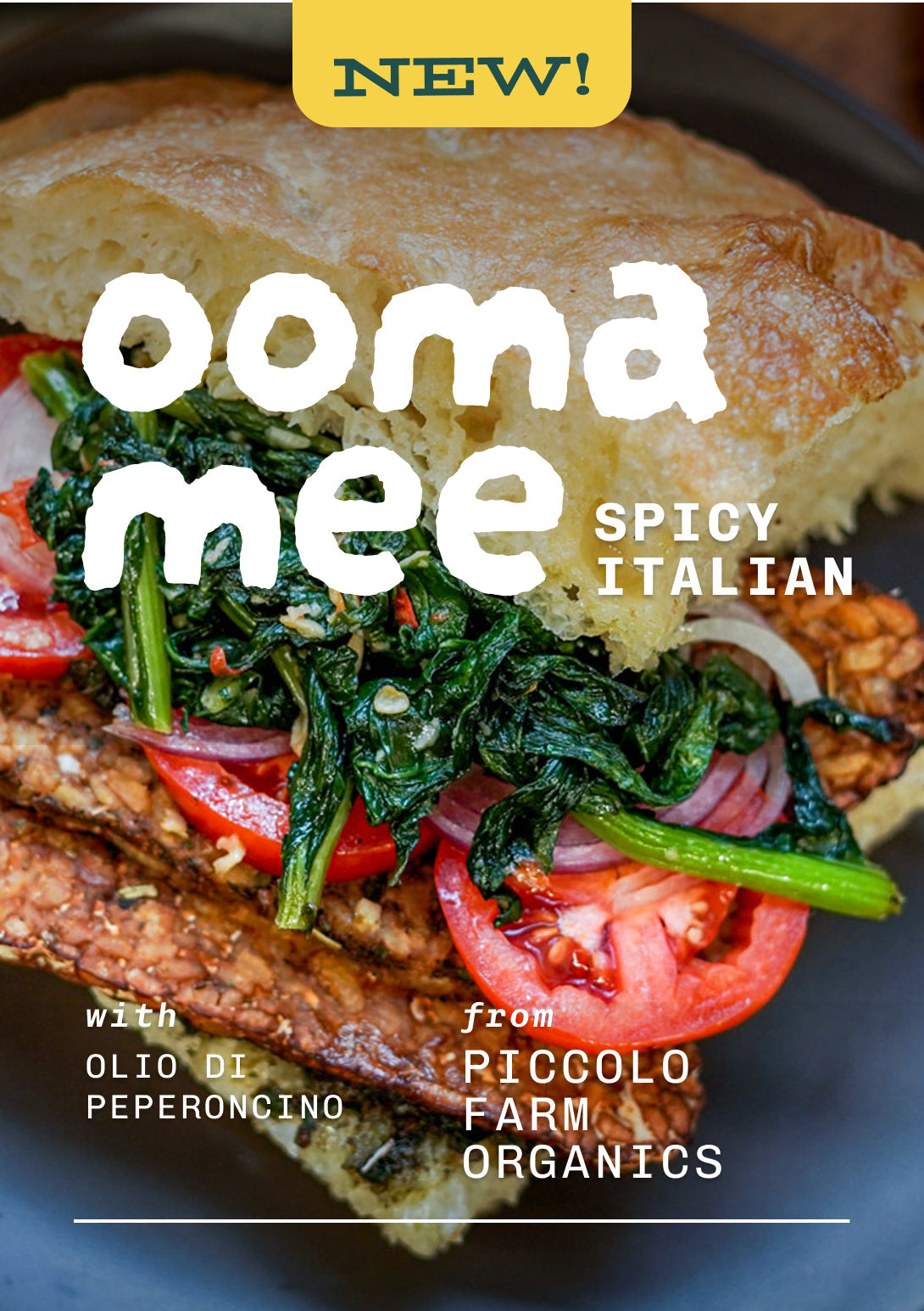 Spicy Italian – oomamee Tempeh Deli Slices