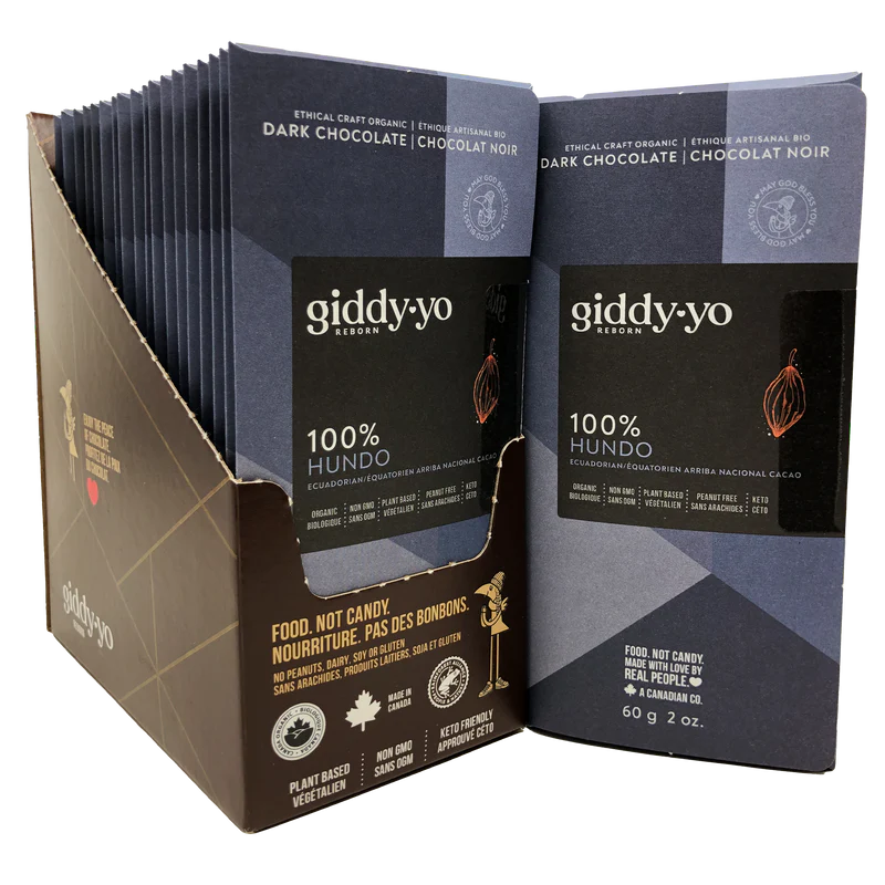 Hundo 100% Dark Chocolate Bar