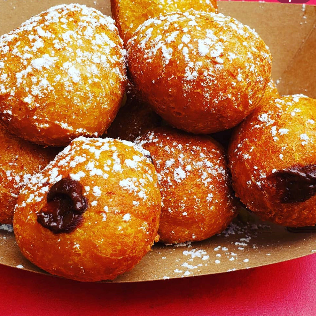Gluten Free Zeppole 12 per pack Frozen (Mini Donuts)