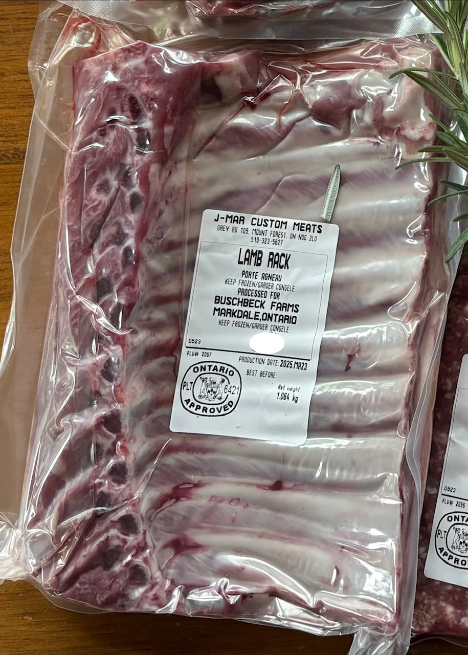 Rack of Lamb -