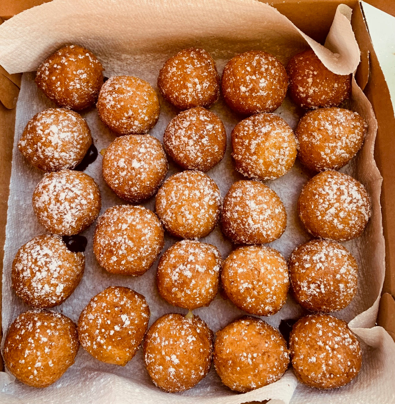 Gluten Free Zeppole 12 per pack Frozen (Mini Donuts)