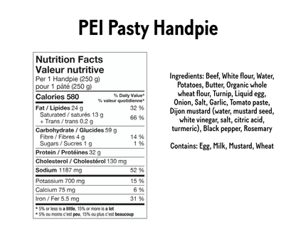PEI Pasty Handpie