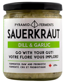 Sauerkraut - Dill & Garlic - 500ml Jar