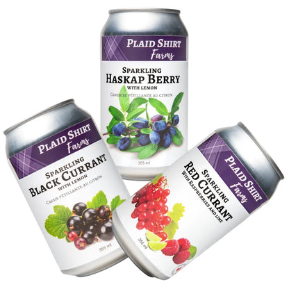Sparkling Berry Beverage Variety Pack - 12 pack